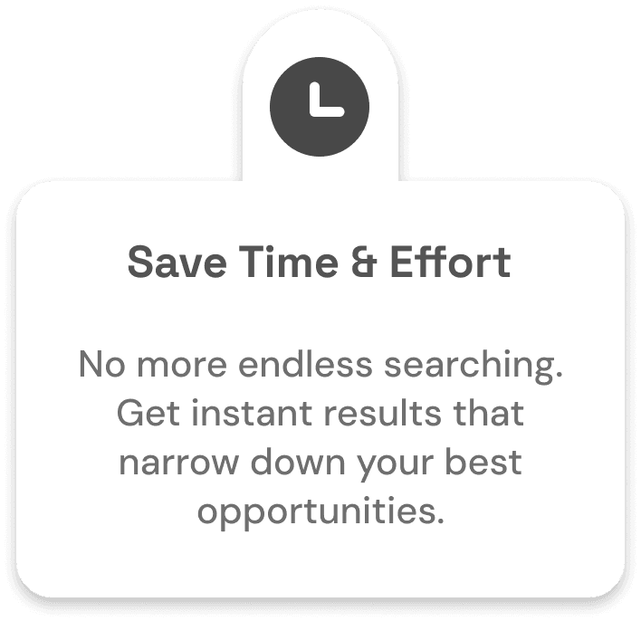 Save Time & Effort