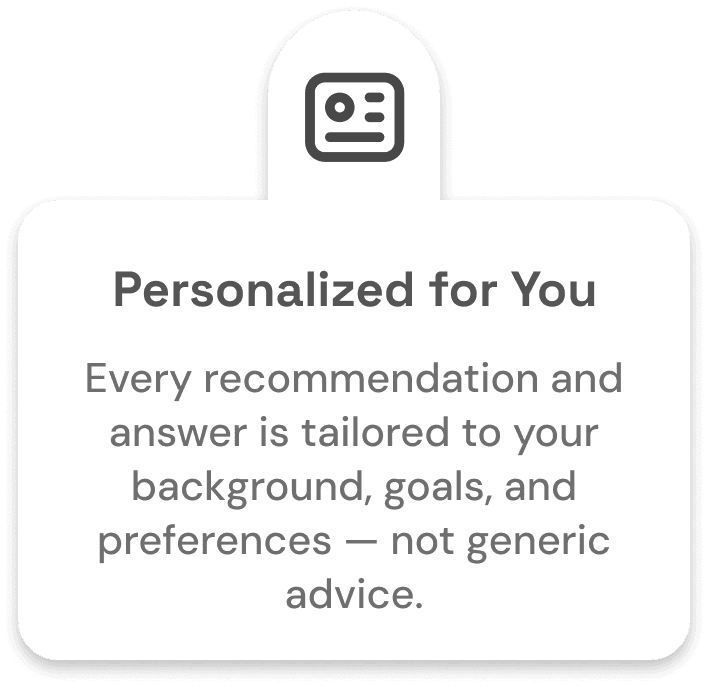 Personalized for You